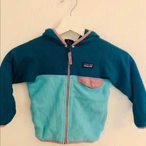 Kids Patagonia Micro D Snap T jacket